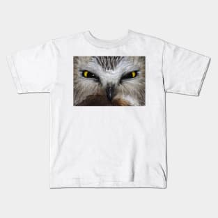 Saw-whet Owl...Saw-eeet! Kids T-Shirt